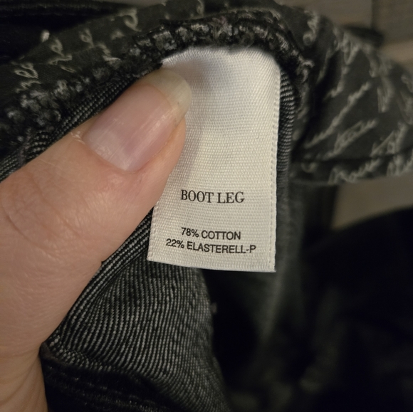 White House Black Market "Diamonds Are Forever" Bootcut Jeans - Size 0 Regular - Picture 6 of 8